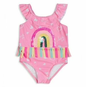 🩱NWT Betsey Johnson Rainbow Swimsuit,  girls size 6